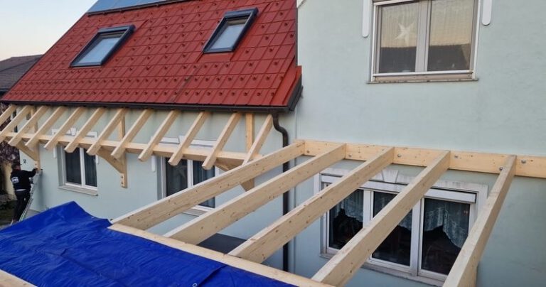 Vordach und Carport